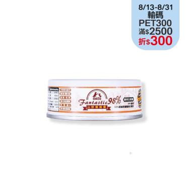 超越汪喵 貓主食罐 山野鵪鶉餐80g/罐