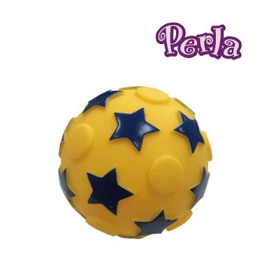 (絕版優惠)【Perlapets 普樂菓】 寵物造型玩具-黃底藍星星球