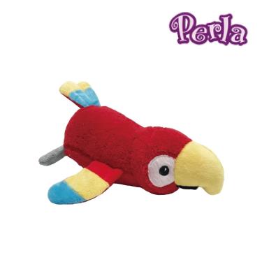 (絕版優惠)Perlapets 普樂菓 寵物造型玩具-紅鸚鵡