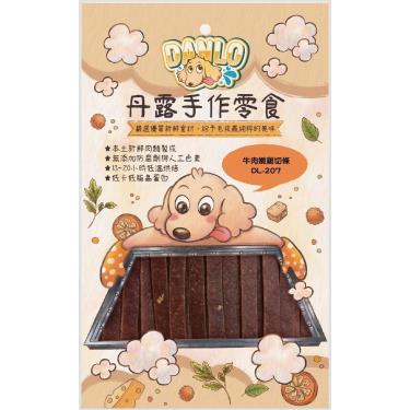 【DANLO 丹露】台灣製手作牛肉嫩雞切條100g