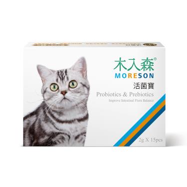 【木入森】貓咪活菌寶 15包（廠商直送）