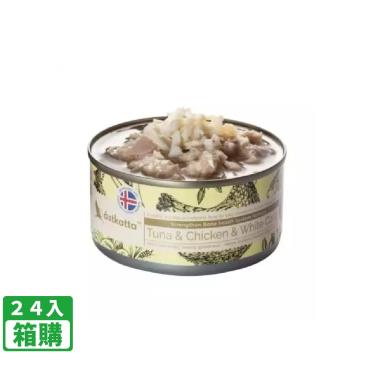 【冰島】貓罐鮪魚+雞肉+白蟹（80g*24/箱）