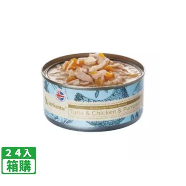 【冰島】貓罐鮪魚+雞肉+南瓜（80g*24/箱）