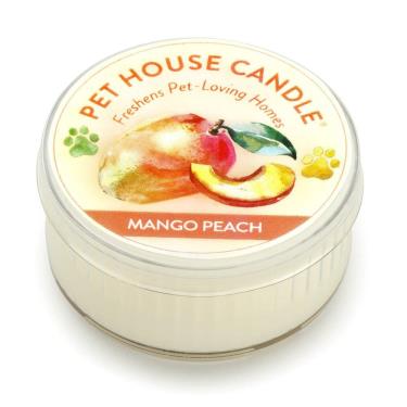 (絕版優惠)【PET HOUSE】寵物香氛蠟燭（芒果蜜桃）45g 室內  除臭