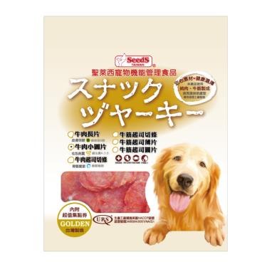 【Seeds 聖萊西】黃金系列-牛肉小圓片（軟）170g（犬零食）