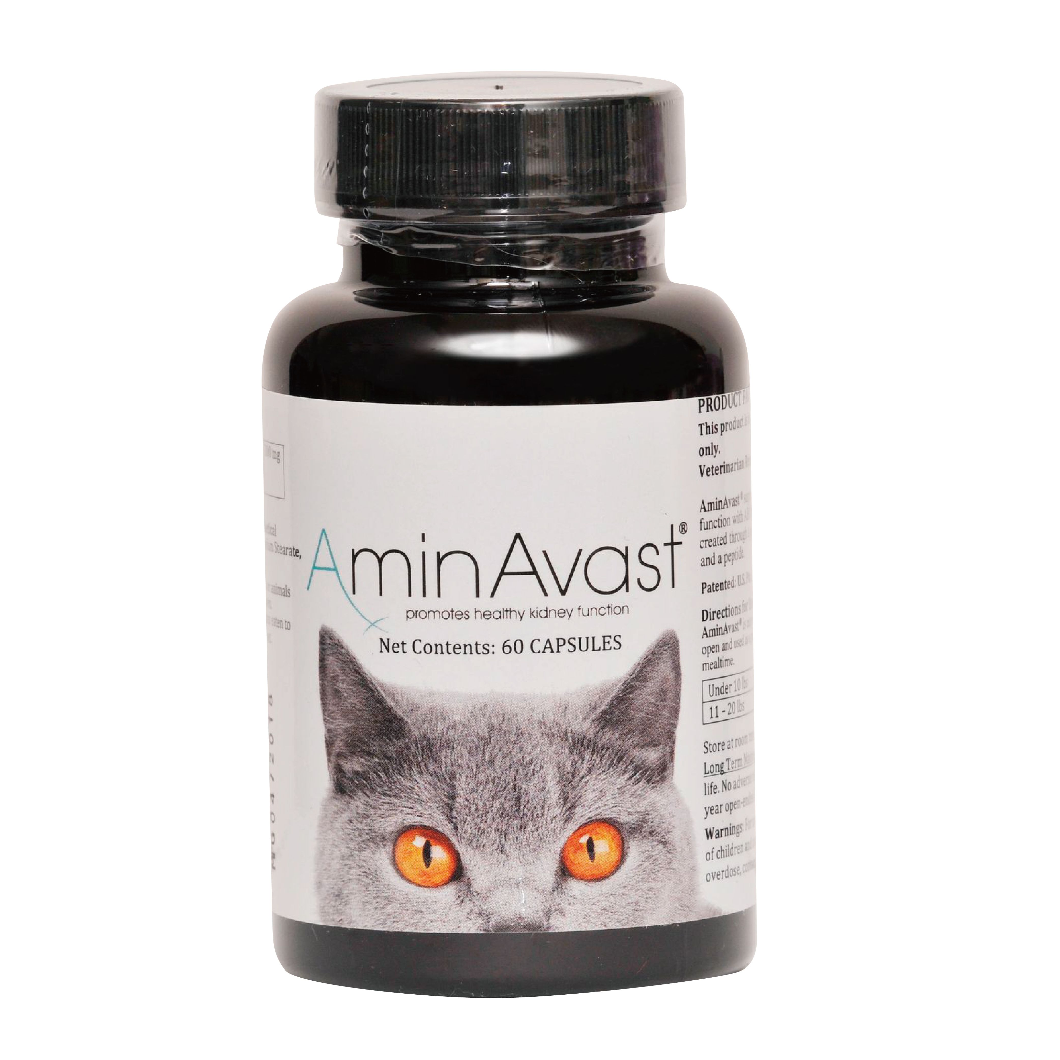 【美國 AminAvast】胺腎 300mg（60顆） 貓或小型犬用慢性腎衰竭營養補充（10公斤以下）（廠商直送）