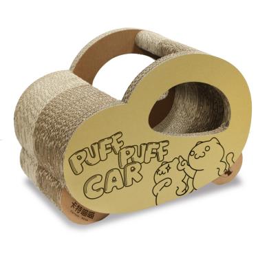 【卡特喵喵】噗噗車（雙貓GO）（著色版）兩款隨機出貨