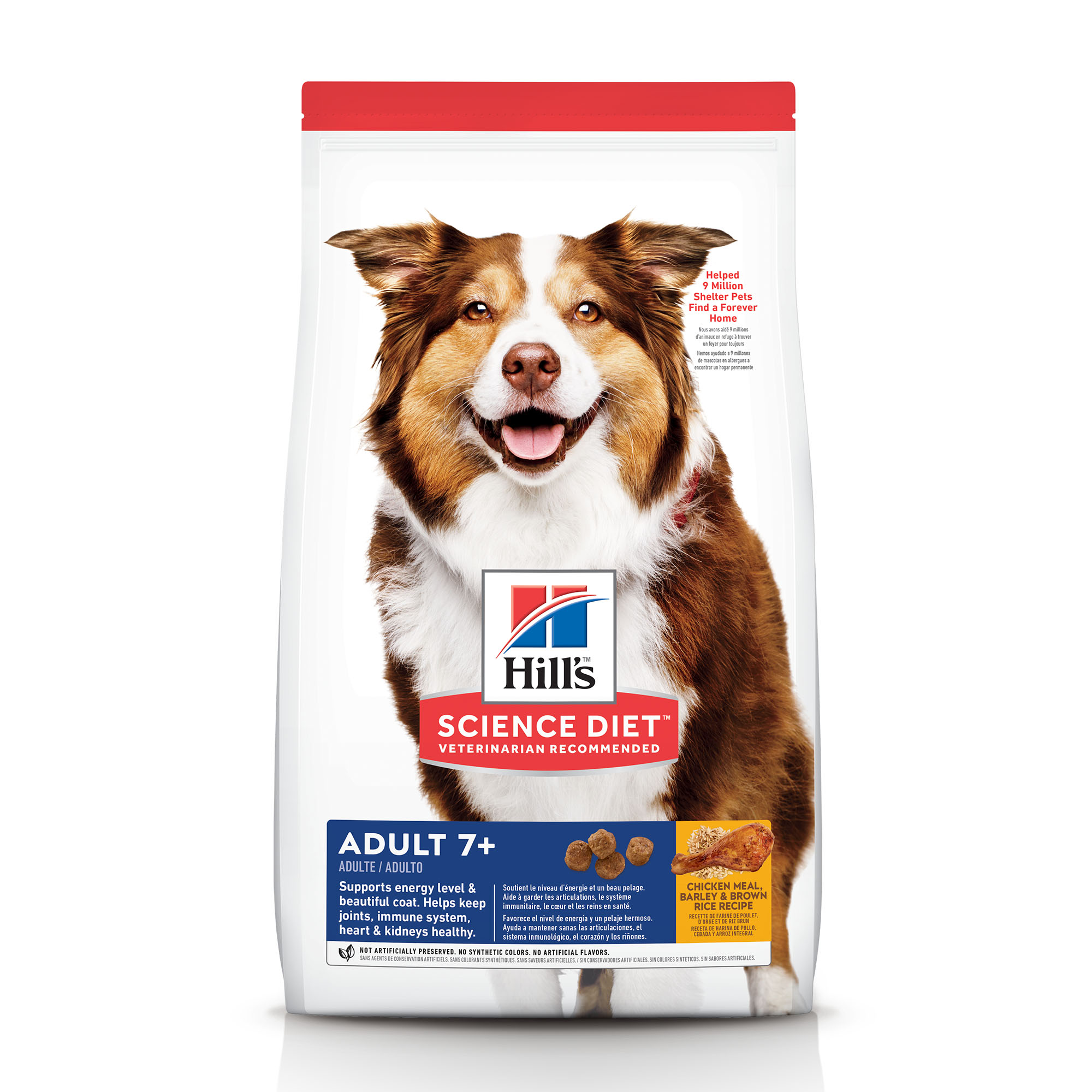 【Hills 希爾思】成犬7歲以上雞肉大麥+糙米7.5kg（效期日2024/08/01）