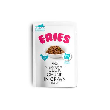 【Eries伊瑞思】益生元主食罐/餐包系列-雞+鮪+鴨三拼 （85g）