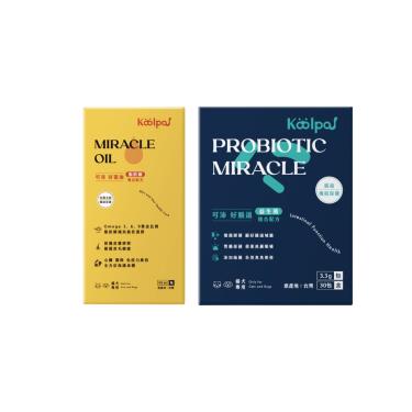 【可沛】好腸道（3.3g*30包）+好靈油（45ml）