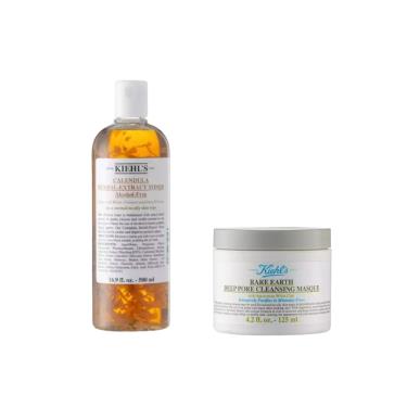 【Kiehls契爾氏】金盞花毛孔淨緻組（平輸品）廠商直送（每帳號限購2組）
