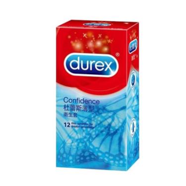 【Durex杜蕾斯】薄型保險套(12入／盒)