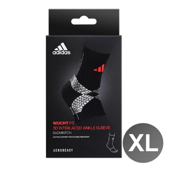 【adidas愛迪達】WUCHTP3／高機能3D立體針織／運動護踝（XL）