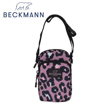（送安全燈）【Beckmann】Crossbody Bag 隨身小包（粉彩豹紋）廠商直送