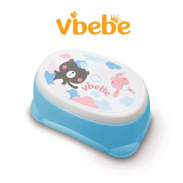 【Vibebe】多功能防滑椅藍