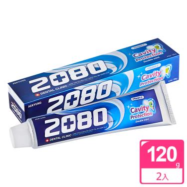 【韓國2080】防蛀護齦牙膏120gX2入