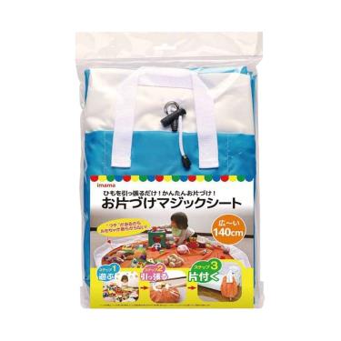 【日本 EDISON】 mama 聰明玩具收納袋（藍）