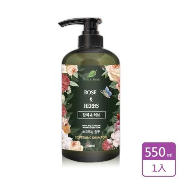 【韓國沛特斯】玫瑰複方水潤洗髮精（550ml）