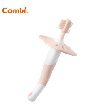 （2件95折，3件85折）【Combi 康貝】第一階段嬰兒刷牙訓練器（18611）
