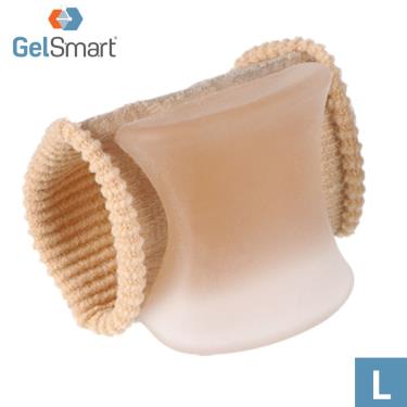 【GelSmart美國吉斯邁】拇趾伸展墊環（透氣型）2入 L