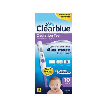 【Clearblue】排卵檢測試筆（1電子測試筆+10測試棒）