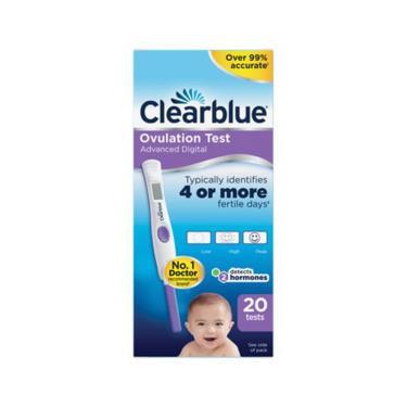 【Clearblue】排卵檢測試筆（1電子測試筆+20測試棒）