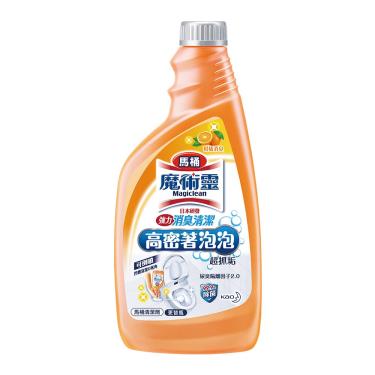 【魔術靈】高密泡馬桶清潔劑 更替瓶 （柑橘香）