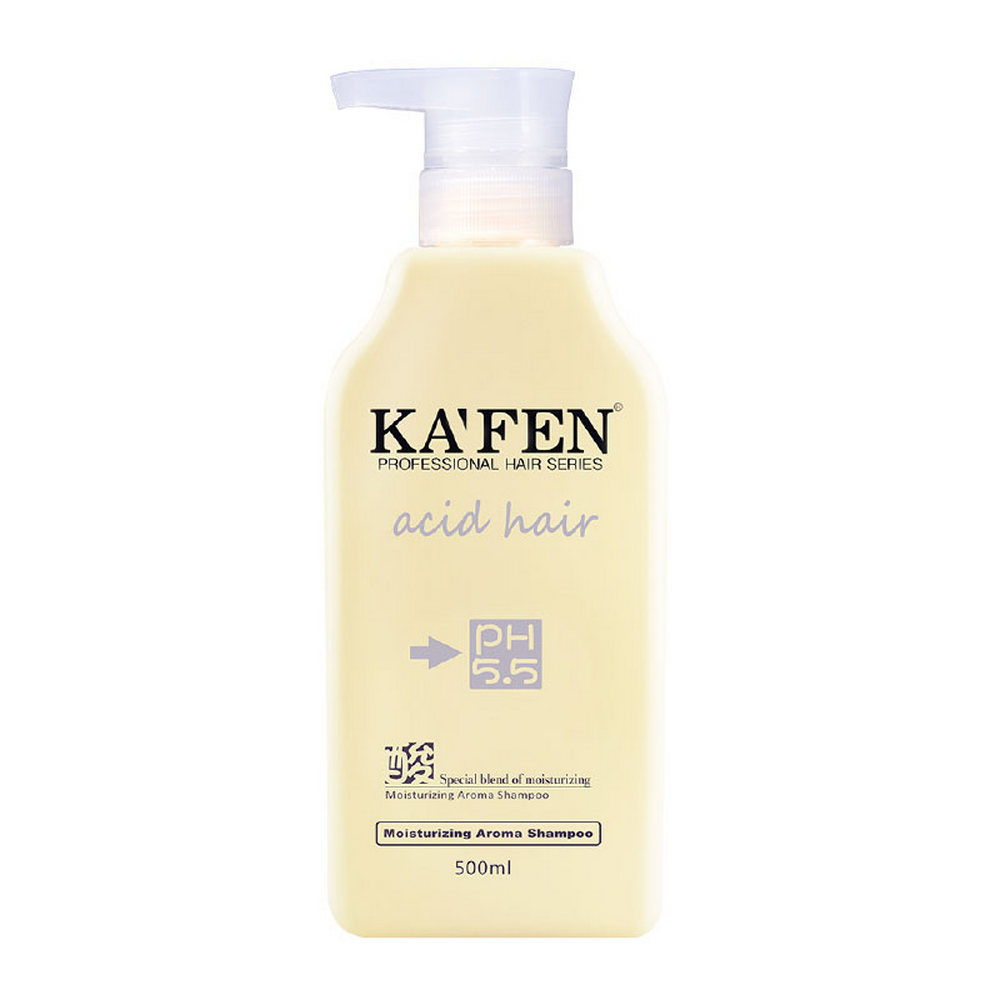 【KAFEN】亞希朵酸性蛋白豐盈護色洗髮精（500ml）