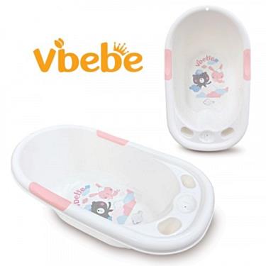【Vibebe】嬰幼兒專用浴盆/粉-廠商直送