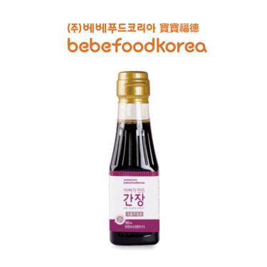 韓國【bebefood寶寶福德】寶寶專用醬油（180ml）煮湯調味用