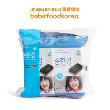 韓國【bebefood寶寶福德】原味低鈉海苔（20g）