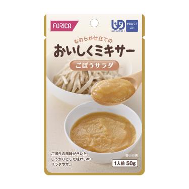 【日本福瑞加FORICA】醬香麻油牛蒡－介護食品（ 50g／包）