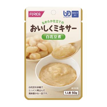 （享56折）【日本福瑞加FORICA】日式香滑花豆－介護食品（ 50g／包）（效期~2024/05）