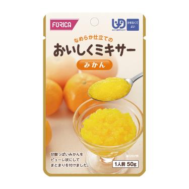 【日本福瑞加FORICA】甜蜜柑點心凍－介護食品（ 50g／包）（效期~2024／11）