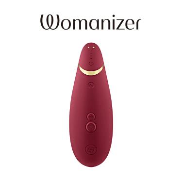 【Womanizer】Premium2 吸吮愉悅器（酒紅）廠商直送