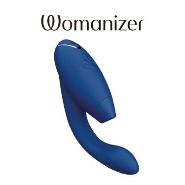 【Womanizer】Duo2 震動吸吮愉悅器（藍莓）廠商直送