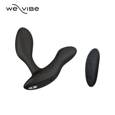 【We-Vibe】Vector+藍牙後庭前列腺震動器灰（黑）廠商直送