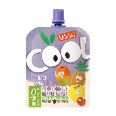 【Vitabio】法國生機優鮮果（90g）蘋果芒果鳳梨 