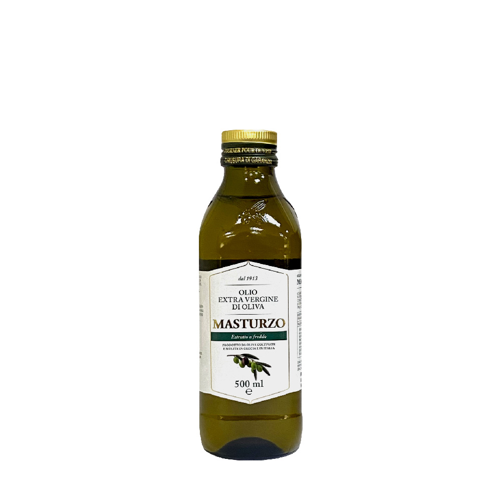 【MASTURZO】冷壓初榨橄欖油（500ml)）廠商直送