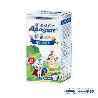 【遠東生技】Apogen®愛保清藻精蛋白兒童嚼錠（80g/瓶）