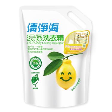 【清淨海】環保洗衣精檸檬補充包（1500g）