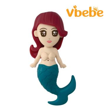（滿399送手帕）【Vibebe】美人魚公主變裝娃娃紅