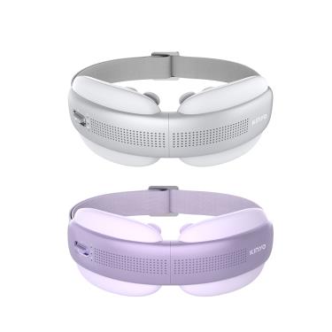 【KINYO】透視熱敷按摩眼罩 紫色（IAM-2604）廠商直送