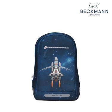 【Beckmann】Gym 好輕便兒童後背包 12L（3D太空火箭）廠商直送