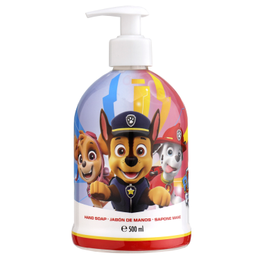 (滿額贈)【Paw Patrol汪汪隊】西班牙溫和防護洗手液體皂（500ml） 活動至4/30