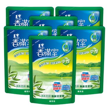 【毛寶】香滿室地板清潔劑 清新茶樹補充包（1800g/6入）