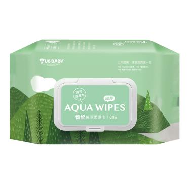 【US BABY 優生】純淨柔濕巾88抽（超厚型）廠商直送