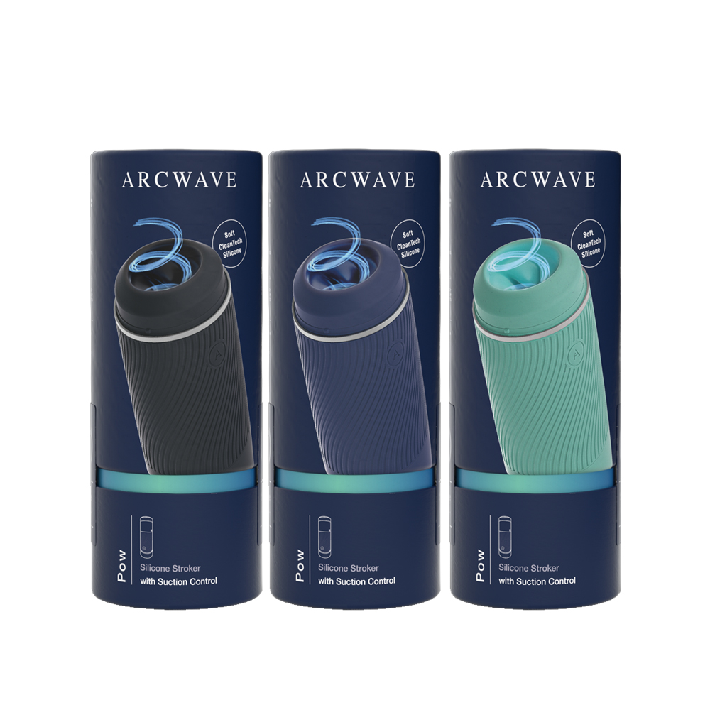 【德國ARCWAVE】Pow 吸力緊實自慰器 飛機杯 深藍（1入）廠商直送