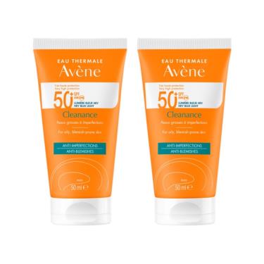 【Avene雅漾】超能控油清爽防曬液SPF50+（50mlx2入）特惠瓶