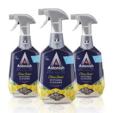 【Astonish】英國潔 速效廚房去汙清潔劑 3入組 廠商直送
